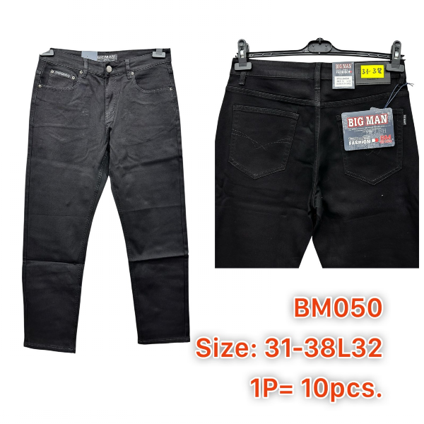 Spodnie męskie jeans Roz 31-38, 1 Kolor .Paczka 10 szt